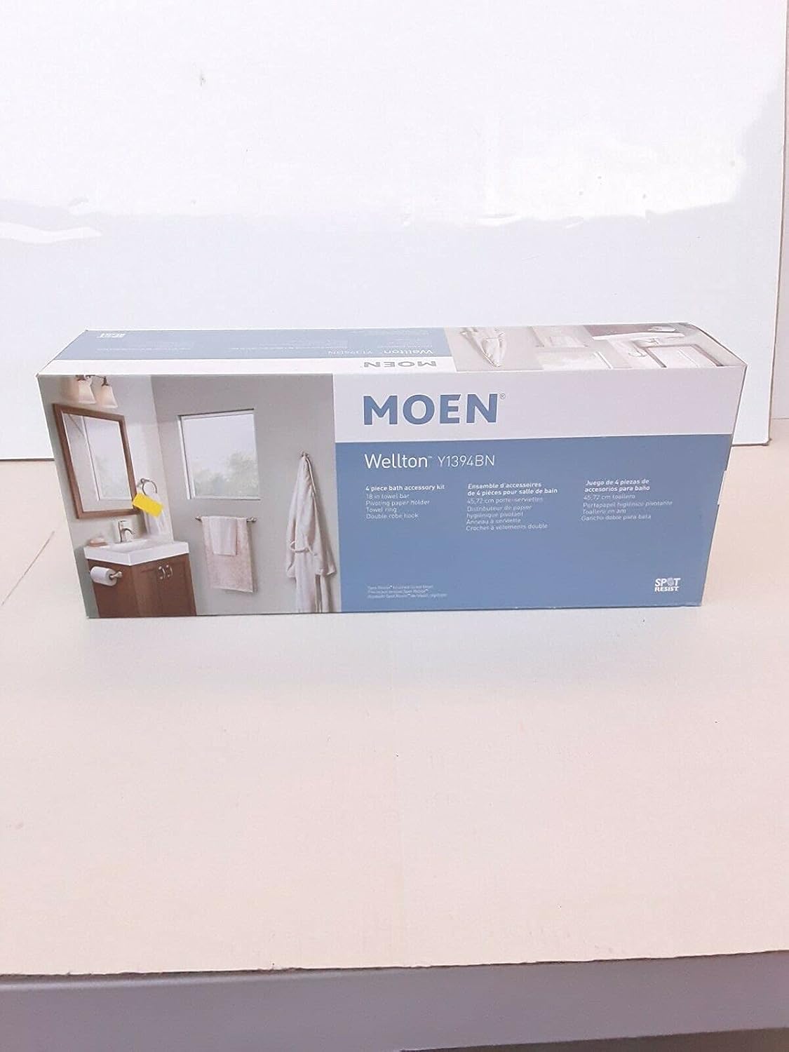 Amazon Com Moen Wellton 4 Piece Bath Hardware Set Default Title Kitchen Dining