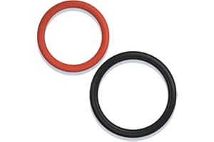 2pcs Power Steering Pump Rubber Inlet & Outlet O-Ring Seals 2pcs KIT 91345-RDA-A01 / 91370-SV4-000 Replacement for Honda/Acura 1994-2011 Power Steering Hight Pressure Hose Seals by Automajor