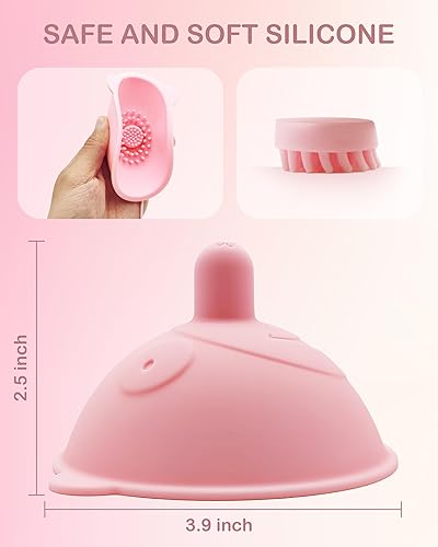 Womens Sex Toys Nipple Toy Vibrator,【10 Brush Heads】 Female Sex Toy Vibrating  Nipple Massager Clamps Sucking Stimulator with 10 Powerful Vibration  Lusdope Rechargeable Adult Sex Toys (Pink) in Kenya