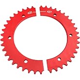 RUIQIMOTO Split Sprocket 42 Tooth Aluminum 420 Chain Universal Powersports Parts for Predator 79cc 98cc 100cc196cc 212cc 301cc 389cc 420cc 2.8hp 3.0hp 6.5hp 7.0hp 13hp 15hp Go Carts and Mini Bikes
