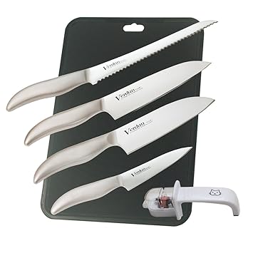4本セット OVD-100 下村工業 ヴェルダン ヴェルダン庖丁 オールステンレス Verdun