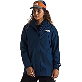 The North Face womens Antora Rain Parka - Long Length Windproof & Waterproof Jacket, Adjustable Hood, Secure Zip Pockets