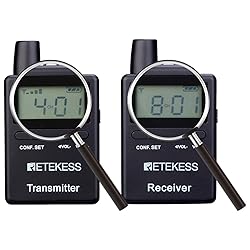 Retekess TT109 Wireless Tour Guide System, Long