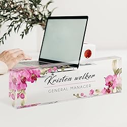 Desk Name Plate Personalized, Custom Name Plates