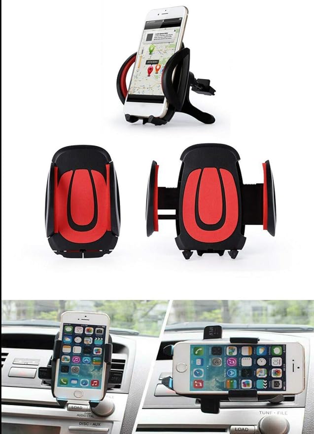 Car Mobile Phone Holder SingleHanded Operation 360 Angle