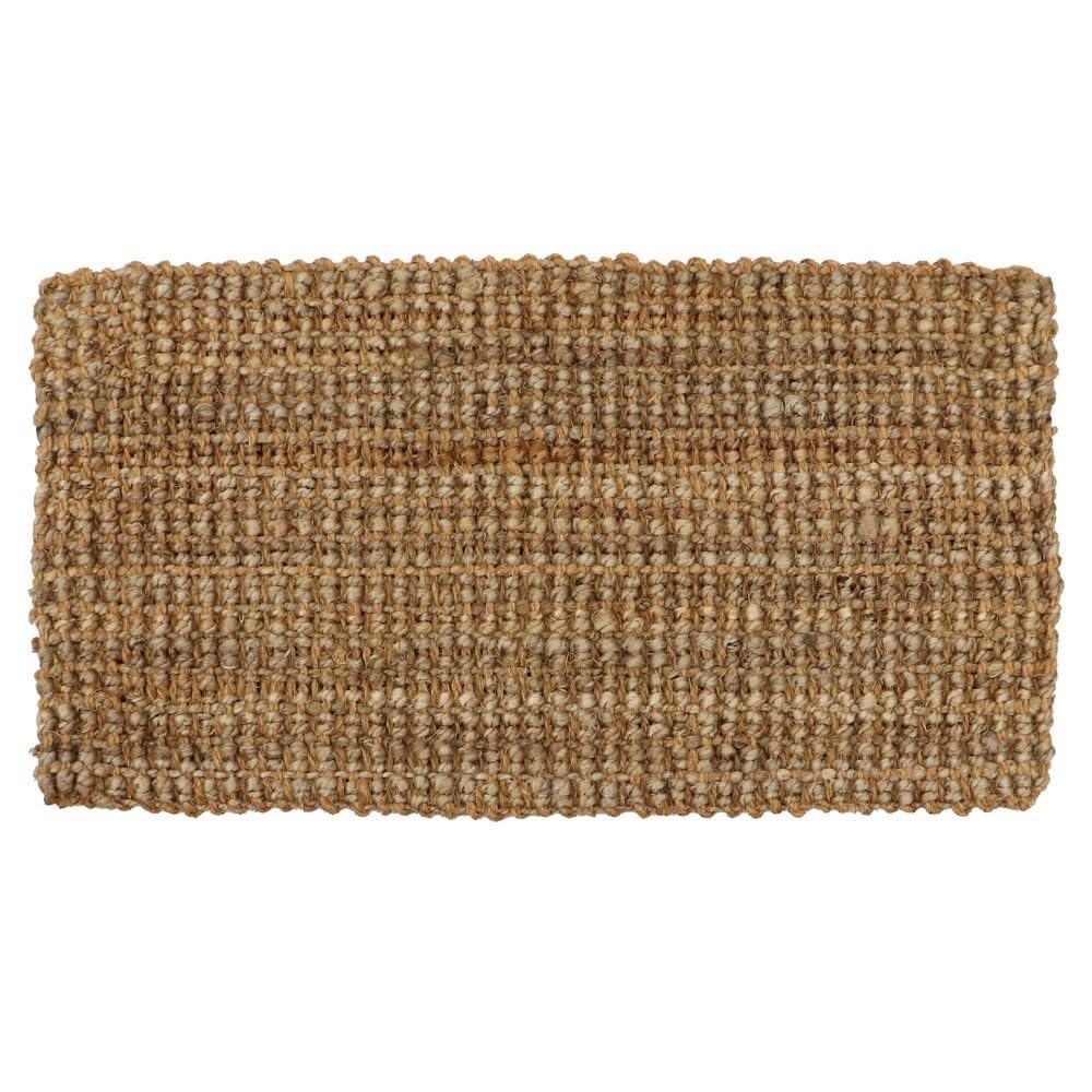 VL Door Mat 40x70cm – Jute Coir Door Mats with Durable Backing and Classic Weave – Heavy Duty Door Mats Outdoor for Mud, Dirt, and Wet Shoes in Entryways, Sheds, Garden or Patio (Pack of 1)