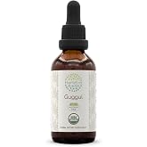 HerbEra Guggul USDA Organic Tincture | Alcohol-Free Extract, High-Potency Herbal Drops | Certified Organic Guggul (Commiphora Mukul) Dried Gum (2 oz)