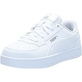 Puma Kids' Caven 2.0 Puma White-Puma Silver-Puma Black Big Kid 4