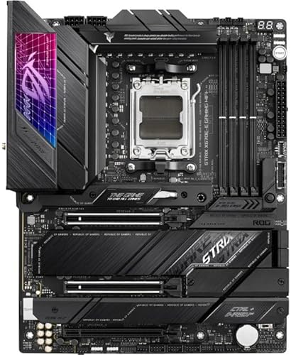 ASUS ROG Strix X670E-A Gaming WiFi 6E: Scheda Madre AM5 Per Ryzen 7000, PCIe 5.0, DDR5, Dissipatori Ottimizzati E Overclocking