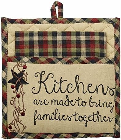 IHF Home Decor Tangled Berries 2 Piece Pot Holder & Dish Towel Gift Set