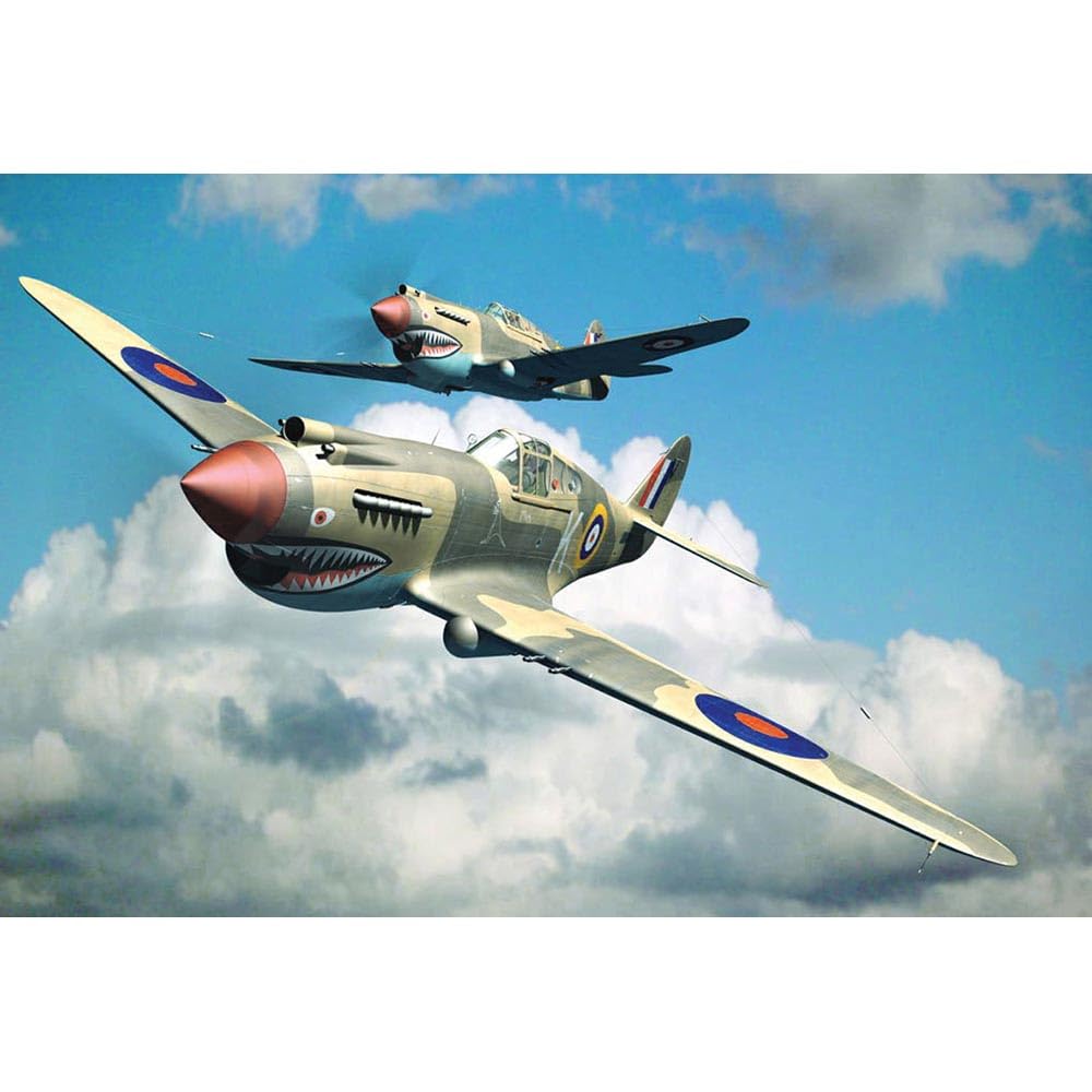 Trumpeter 1:48 - Curtiss P-40B Warhawk (Tomahawk MKIIA)