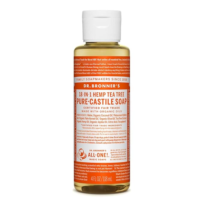 dr bronner face cleanser
