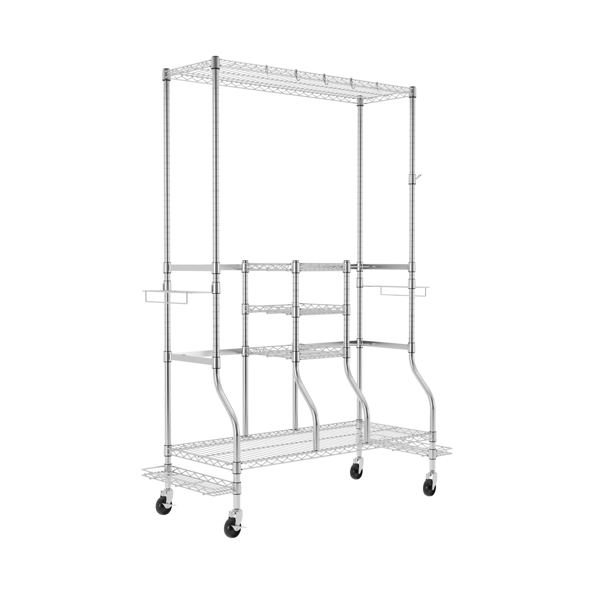 SafeRacks Golf Equipment Organizer Rack, Golf Bag Storage Rack for Garage, HeavyDuty