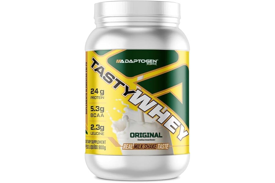 Adaptogen Tasty Whey Original 900g (Embalagem Pode Mudar)