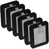 PUREBURG Replacement Filter Compatible with FUKANG &amp; VANSU AP070 Smokeless Ashtray Purifier,6-Pack HEPA For Air Clean Smoke