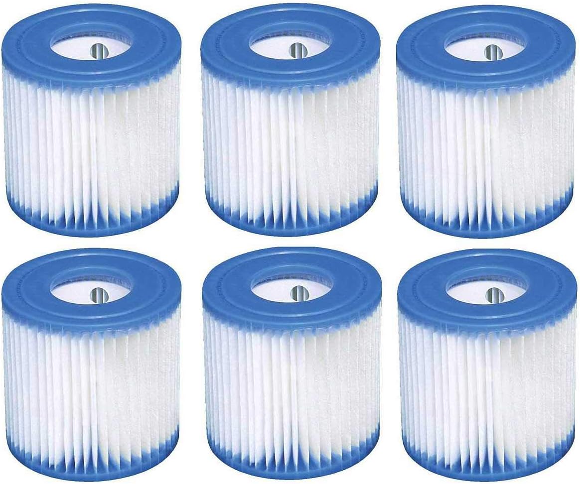 INTEX PoolFilterkartuschen Typ H 6 Stück Kartusche Filterpumpe Pumpe