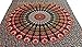 CORs Multi-colored Mandala Tapestry Indian Wall Hanging, Bedsheet, Coverlet Picnic Beach Sheet , Superior Quality Hippie Wall Tapestry or Bedspread in Organic Cotton Tree of Life 95 x 85 Inches