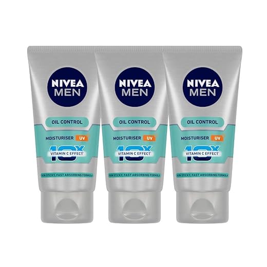 NIVEA Men Oil Control Moisturiser (Pack of 3)