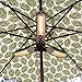 Hiland HLI-1P Electric Paras ol/Umbrella Patio Heater, 1500 Watts, IP Certified Water Proof, Variable Heat Output, Black