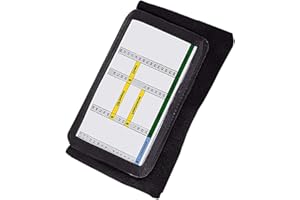 Pro Athletics QB Playbook Wristband - Football Quarterback Play Wristbands for Adult and Youth - Wrist Coach for All Sports with 3 Compartments