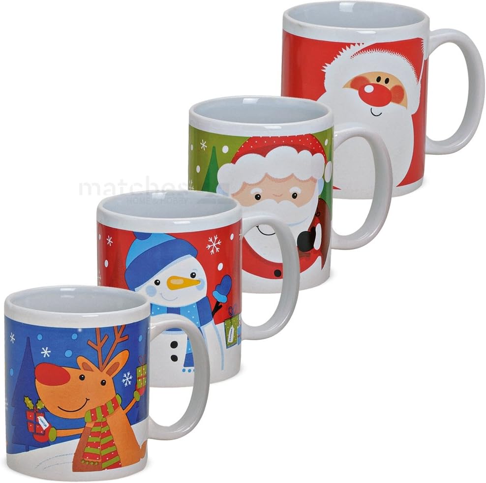 Amazon.de matches21 Tassen Becher Weihnachtstassen Keramik witzige
