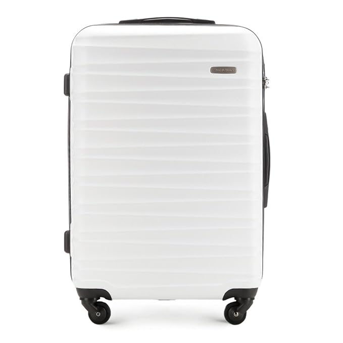 WITTCHEN Mittlerer Koffer | Farbe: Weiß | Material: ABS | Größe: 67 x 45 x 26 cm | Gewicht: 3.5 kg | Kapazität: 65 L | Sammlu