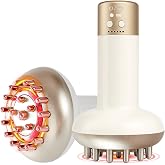 Paiaito Lymphatic Drainage Massager &amp; Anti Cellulite Massage Tool, Reduce Stretch Marks &amp; Cellulite, for Legs, Arms &amp; Belly, Body Sculpting Machine with Light, Heat &amp; Vibration,White