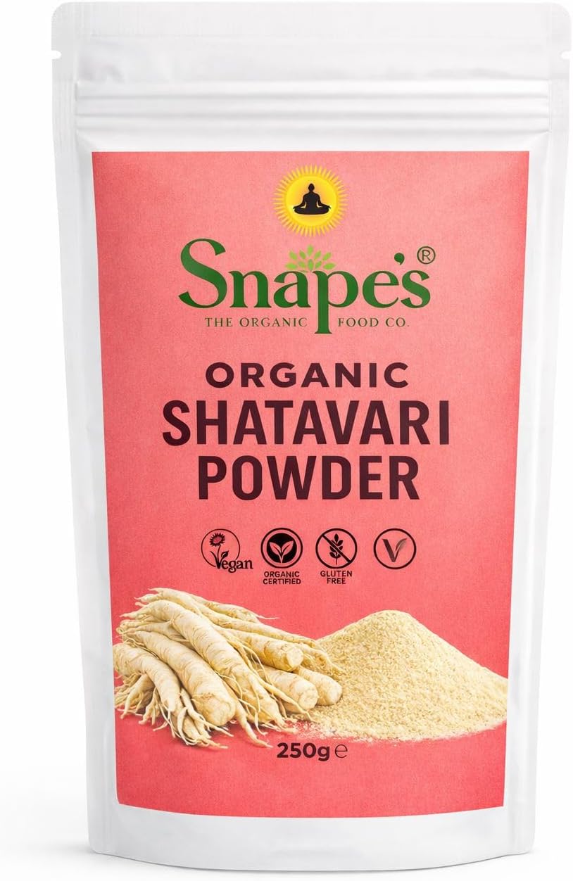 Snape's Organic Shatavari Powder Asparagus Racemosus 250g - Brand Snape's