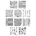 Maniology (formerly bundle monster) 10pc Nail Art Manicure Stamping Plates - Hangloose Collection