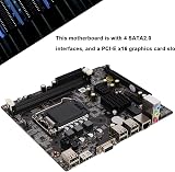 PUSOKEI H81 LGA 1150 Motherboard DDR3 1600 HDMI VGA Dual Output SATA USB 3.0 view 5