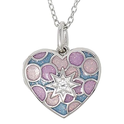 With You Lockets-Custom Photo Locket Necklace-That Holds Pictures for Girls-I Love You Past The Stars-The Amara