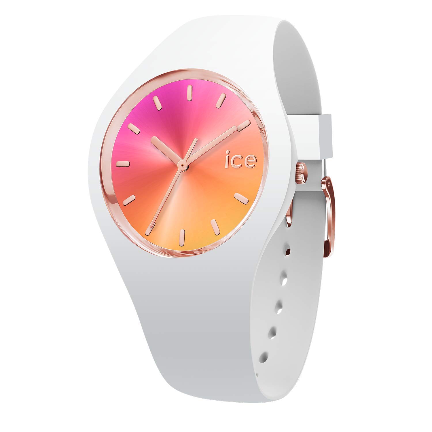 ICE-WATCH - ICE sunset California - Women's wristwatch with silicon strap - 015750 (Medium)