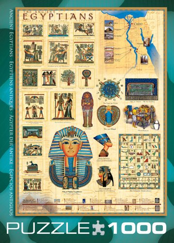 EuroGraphics Egyptians 1000 Piece Puzzle