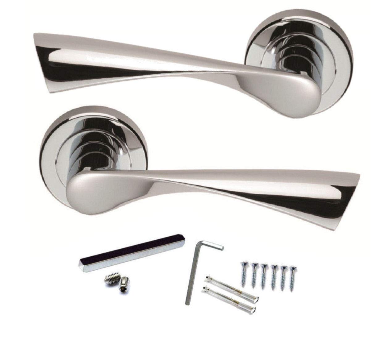 SEROZZETTA BREEZE LEVER ON CONCEALED FIX ROUND ROSE