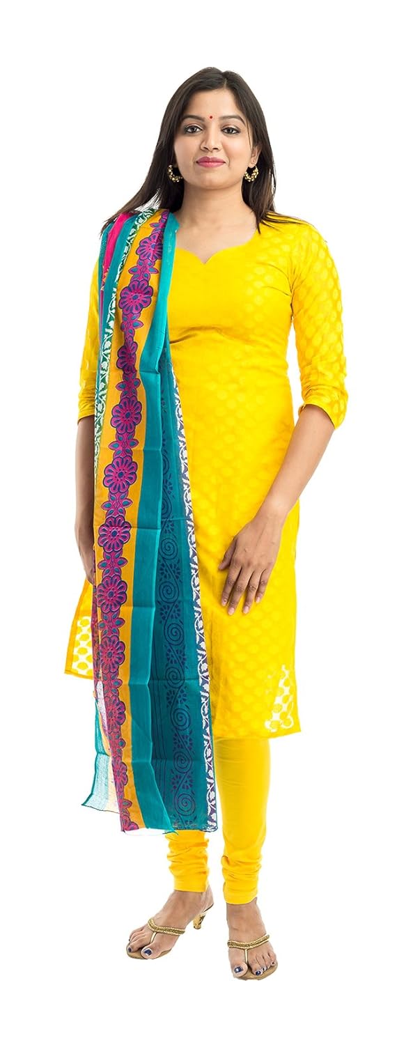 lodestone women's cotton printed dupatta (multi-coloured)