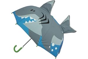 Stephen Joseph boys Stephen Joseph Pop Up Umbrella, Shark, One Size US
