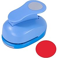 Katfort 2 Inch Circle Punch, Craft Hole Punch Shapes, Hole Punch Circle for Paper Crafts, Cardstock, Brand Label, Gift Wrappi