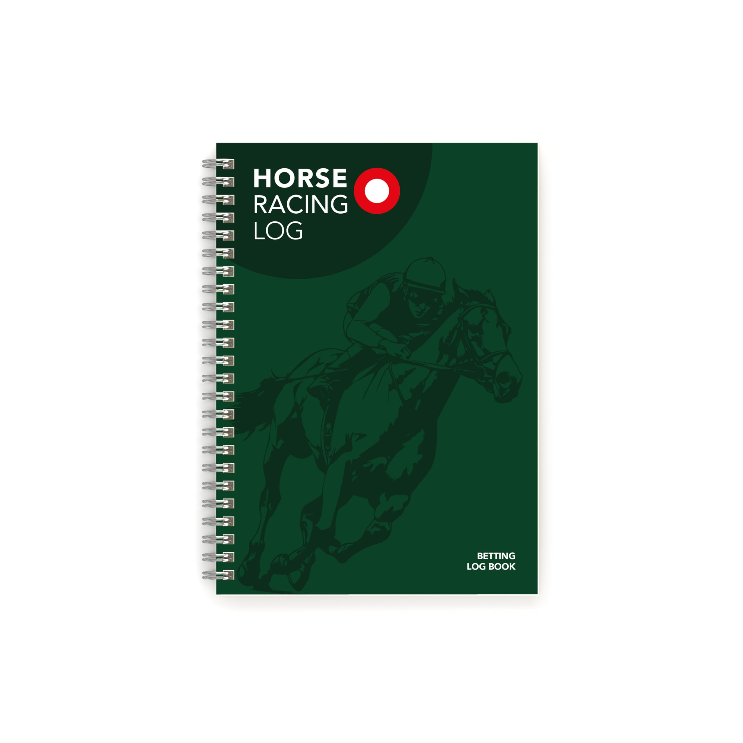 Horse Racing Log - A5 100 Page Logbook to record all your Flat & Jumps Racing Bets - With convenient columns for selections, stakes and returns - An Essential for all Horse Racing fans