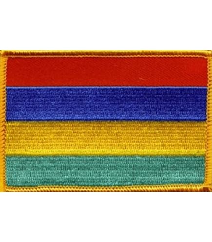 Hong Kong Flag Embroidered Patch - Iron On Or Sew On Emblem, 3.5 X 2.5 Inches - View #7