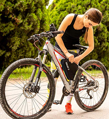image for Colux Sport Triangle Bike Bag & Handlebar Phone Holder - Weatherproof 