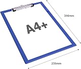 Rapesco Standard Clipboard A4 Plus Blue VSTCB0L3 view 6