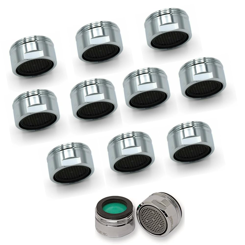 Schläfer 160016 Neoperl Anti-Limescale Aerator for Tap M24X1 Perlator, Soft Jet Class Z 7.5 lit/min, Pack of 10