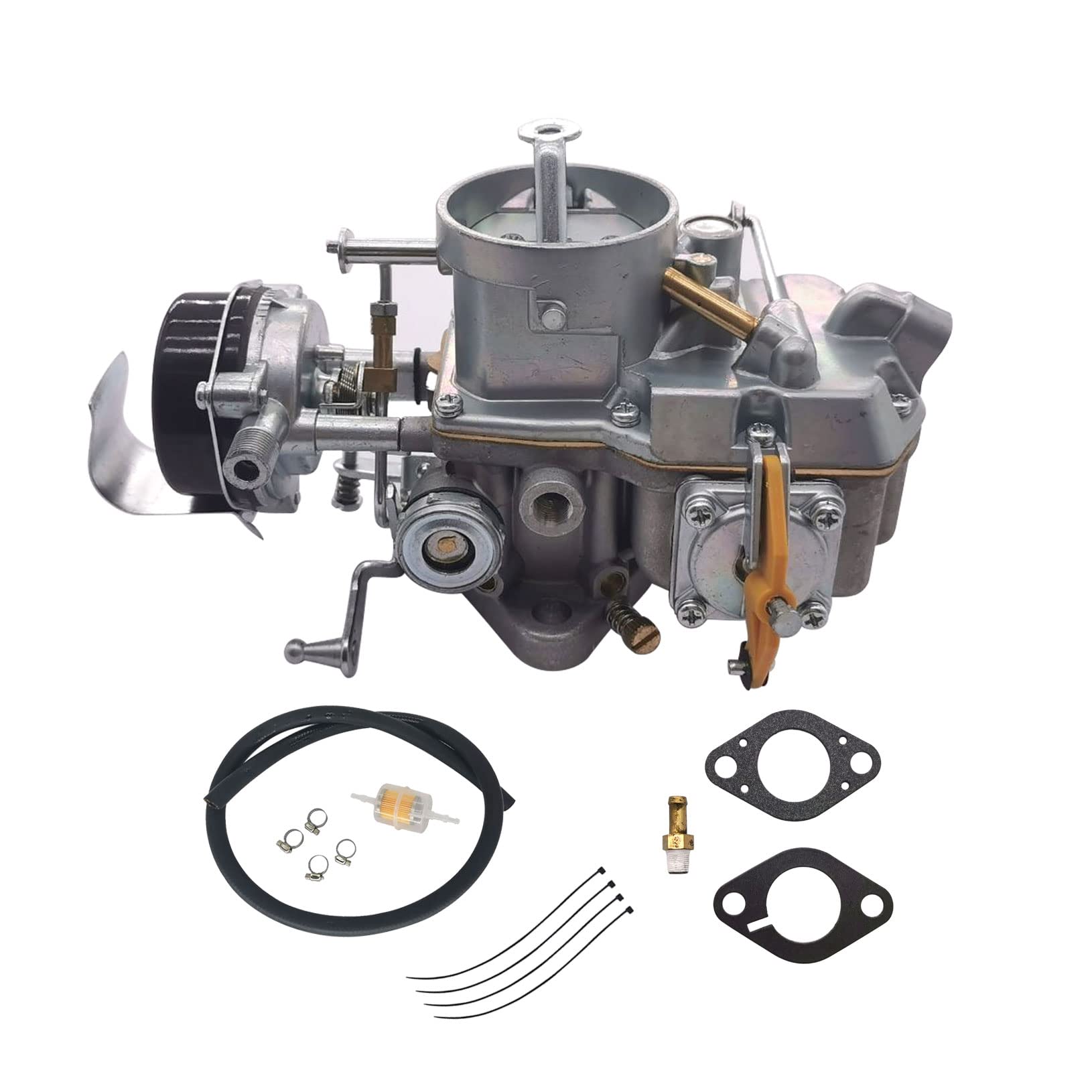 Photo 1 of Trucktok Autolite 1100 1 Barrel Carburetor Replacement for 1963-1968 Mustang Falcon Comet | Fits 6 Cylinder 170 200 CID Engine (Electric Choke)