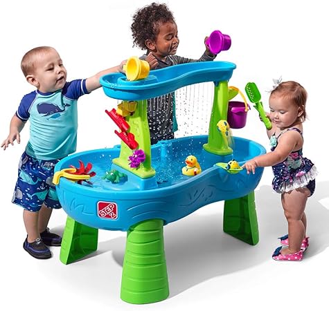 step2 spill & splash kids indoor and outdoor water toy play table set