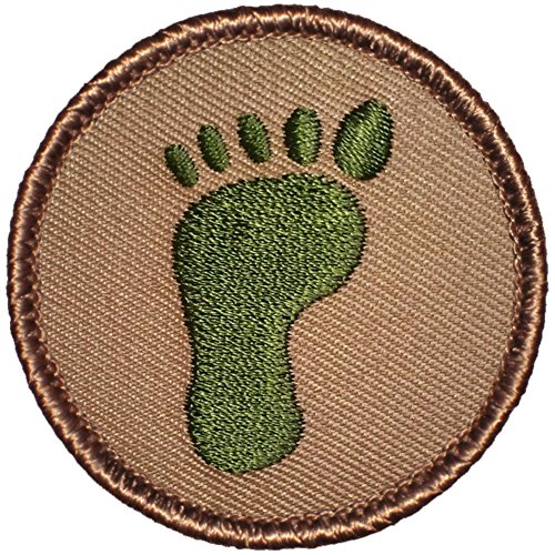 Olive Drab Footprint Patrol Patch - 2