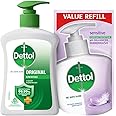 Dettol Liquid Handwash (Original) - 200 ml with Free Dettol Liquid Handwash Refill- 175 ml