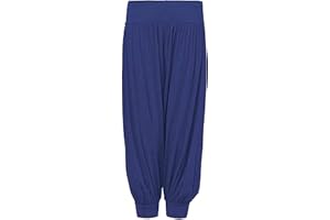 Loxdonz Kids Harem Loose Casual Baggy Sports Dancing Pants Girls Harem Children Trouser