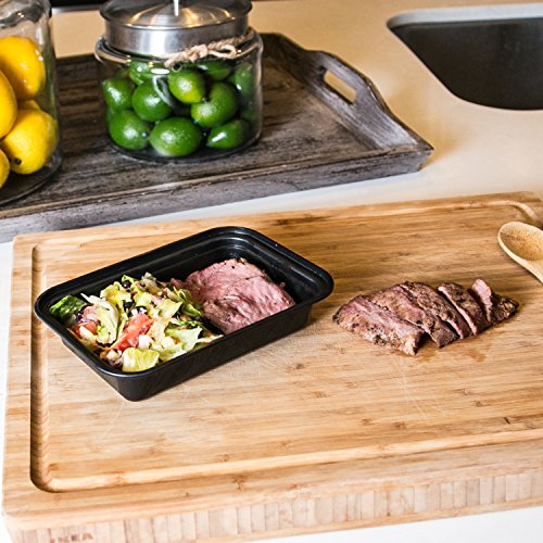 Fitpacker SMALL Meal Prep Containers - Plastic Stackable Reusable