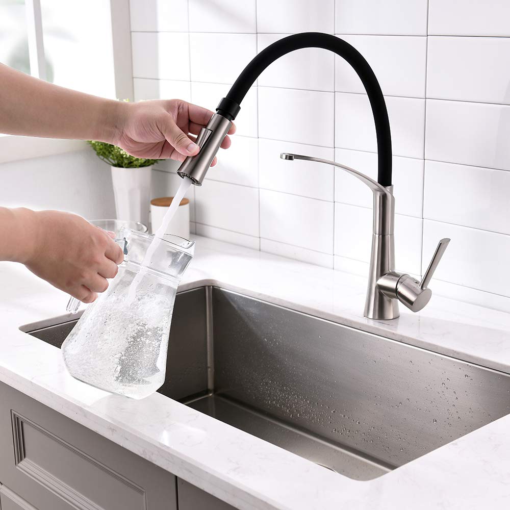 Grifo De Cocina Extra iacute ble Acero Inoxidable CREA Grifo Cocina