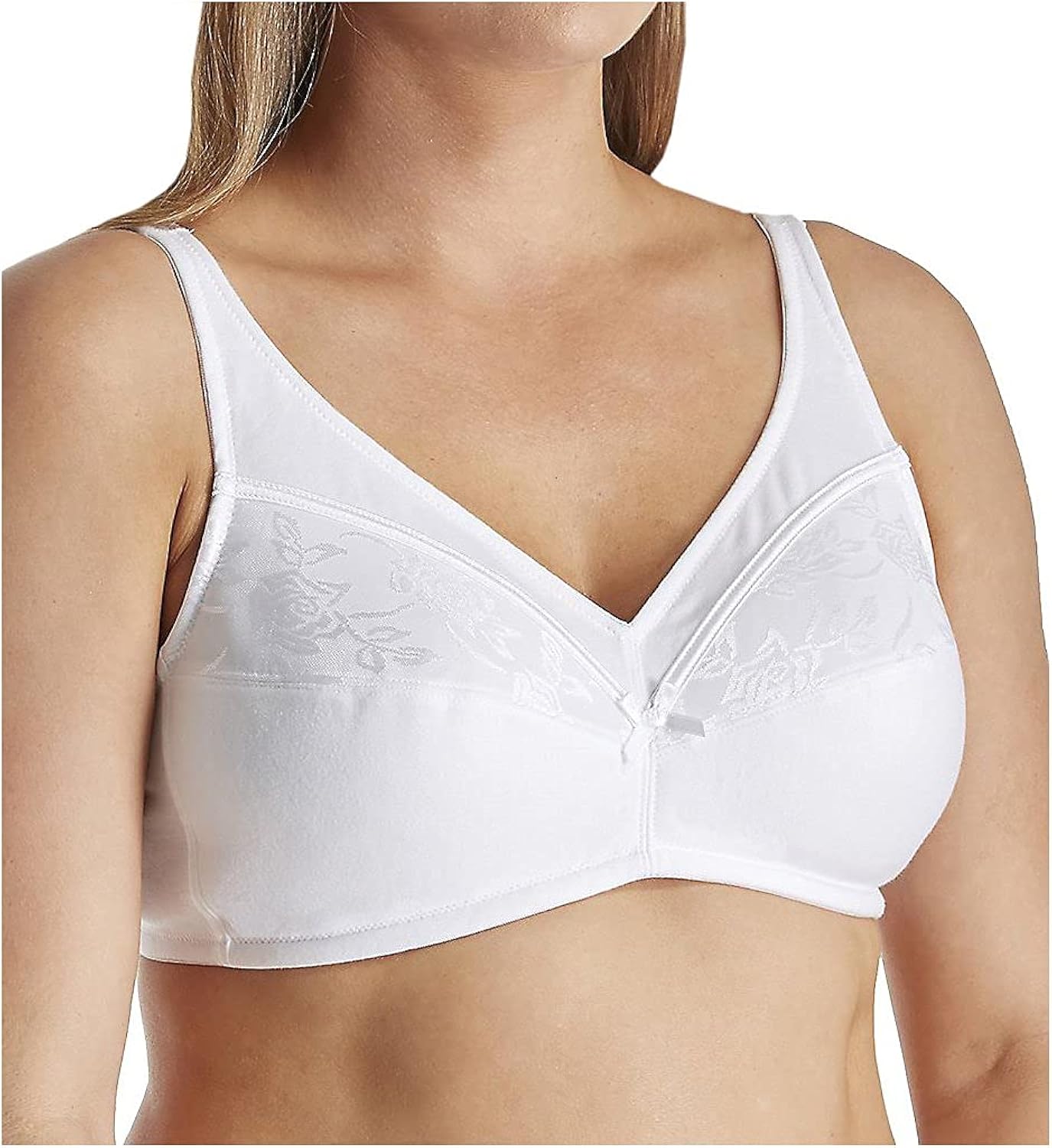 Bestform Women's Body Cottons WireFree Bra 5006233 Clothing
